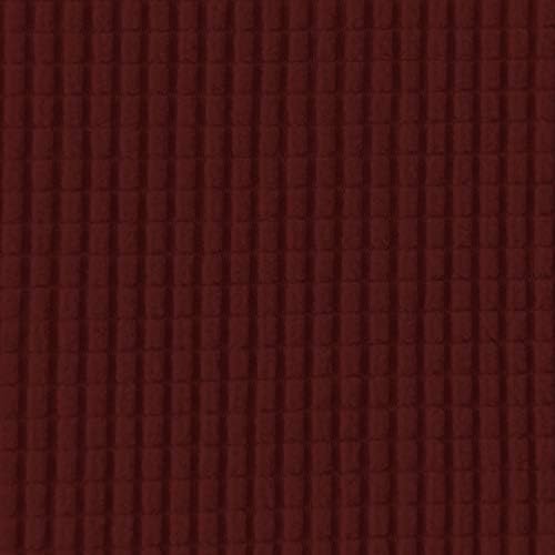 Easy-Going 6 Pieces RV Recliner Loveseat Sofa Slipcover Wine - Image 5
