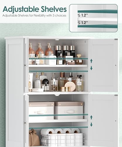 Tall Bathroom Storage Cabinet - Image 6