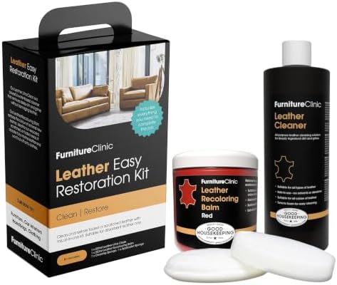 Furniture Clinic Leather Easy Restoration Kit, 4 Piece by FurnitureClinic