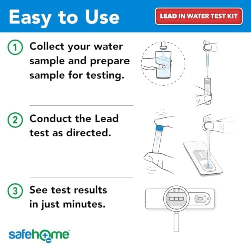 Safe Home® DIY Lead in Drinking Water Test Kit – Advanced Detection to 4 PPB – - Image 4