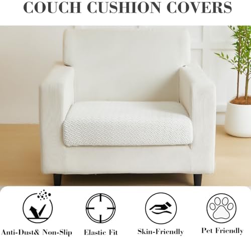 Sofa Covers Couch Covers for Sofa Pet Friendly Couch Cushion Covers Universal - Image 3