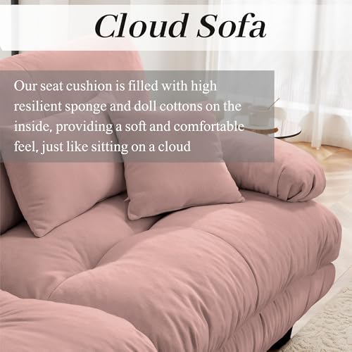 Modular Sectional Sofa for Living Room, Oversized 4 Seater Beige Sectional - Image 5