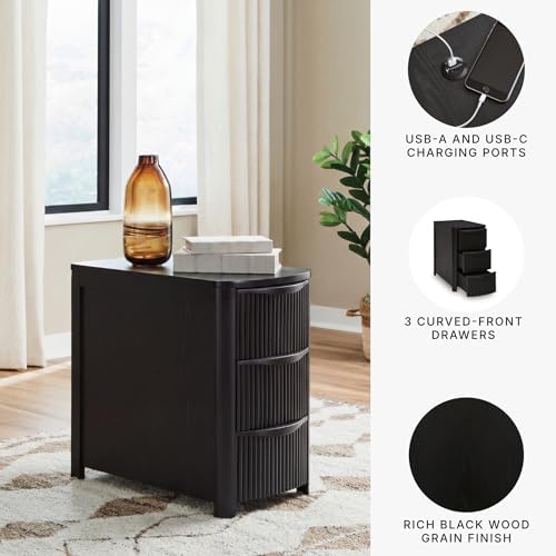 Signature Design by Ashley Chairside End Table, No Assembly - Image 4