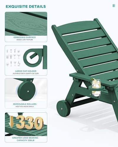 SERWALL HDPE Outdoor Lounge Chair - Image 4