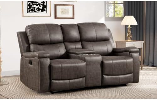 CANMOV Manual Reclining Loveseat Sofa by CANMOV