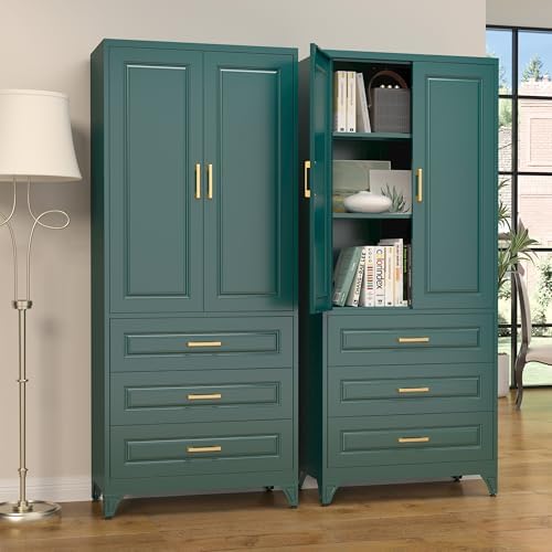 SteeLoong 75" Metal Storage Cabinet - Image 7