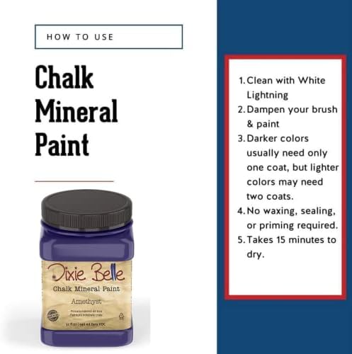Dixie Belle Paint Company Chalk Mineral Paint - Image 3