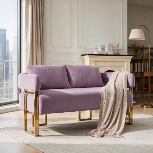 YISHENG Loveseat Sofa Modern Accent Chairs by Yisheng
