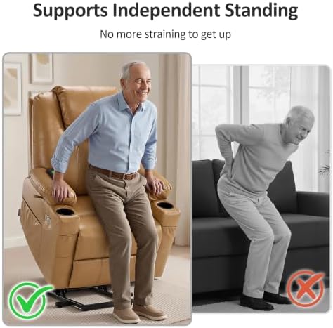 MCombo Large Power Lift Recliner Chair - Image 4