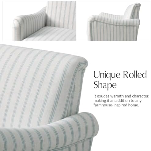 HULALA HOME Farmhouse Curved Couch - Image 7