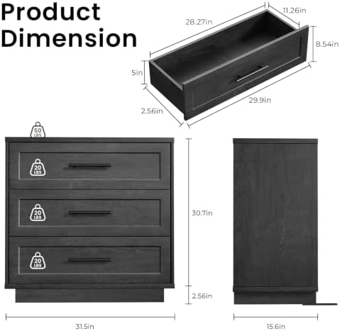 Fatmok Modular Entertainment Center & Buffet Cabinet, Extra Long Sideboard TV - Image 2