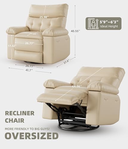 GarveeHome Oversized Wide Recliner Chair - Image 2