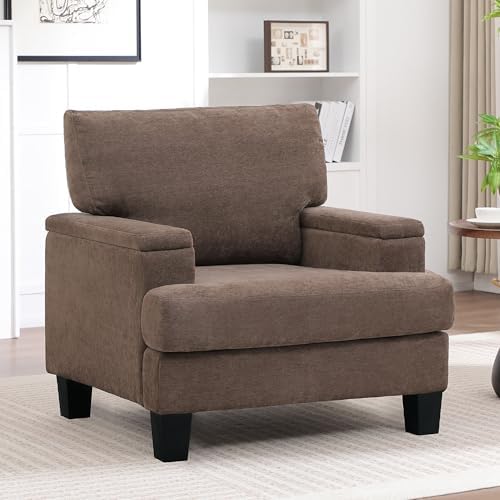 Modern Upholstered Accent Chair, Living Room Chairs by choairy