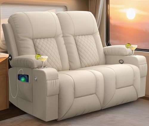 YONISEE Loveseat Recliner, Loveseat Recliner Sofa by ADDEASETOYOURDAYALLINYONISEE