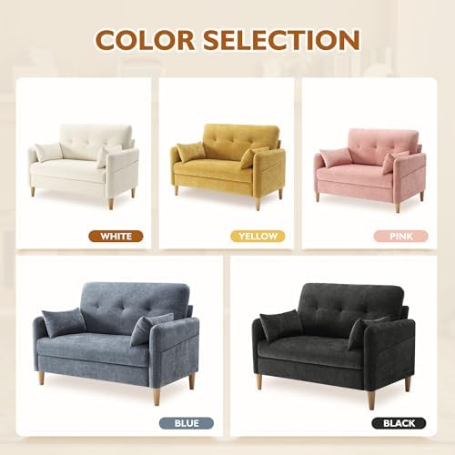 Urhanherry 47" Small Sofa Couch - Image 5
