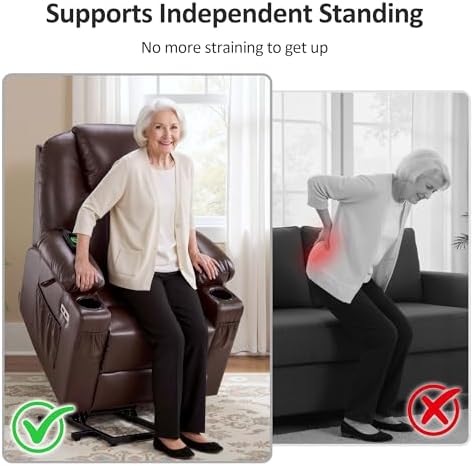 MCombo Small Power Lift Recliner Chair - Image 4