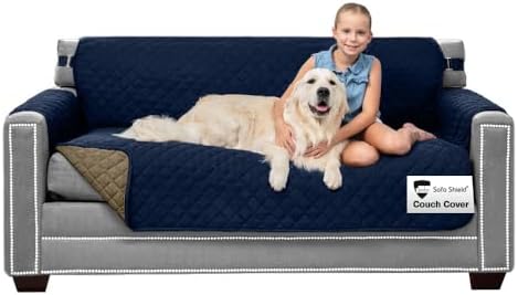 Sofa Shield® Couch Small Sofa Slip Cover by SofaShield