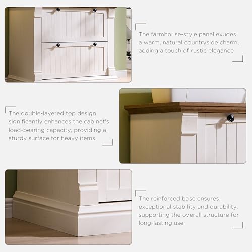 OKD Farmhouse Lateral File Cabinet - Image 6
