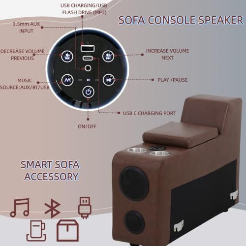 Power Reclining Sectional Sofa - Image 3