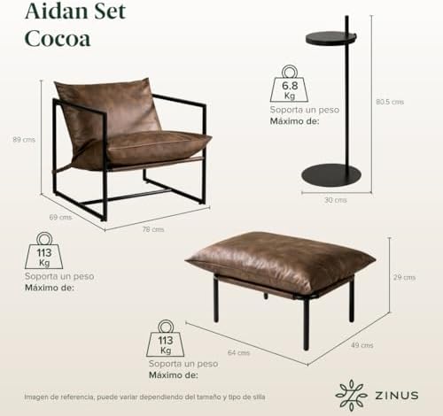 Zinus Aidan Decorative Chair - Image 2