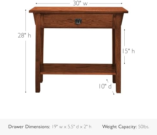 Leick Home Mission Console Table - Image 3