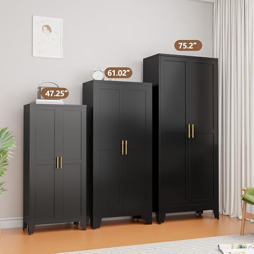PAOFIN Metal Kitchen Pantry Storage Cabinet - Image 5