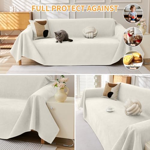 Deep Dream Cat-Scratch Resistant Couch Cover, Waterproof Sofa Cover - Image 5