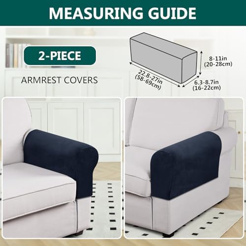 UNBBRRL Stretch Sofa Armrest Covers - Image 2