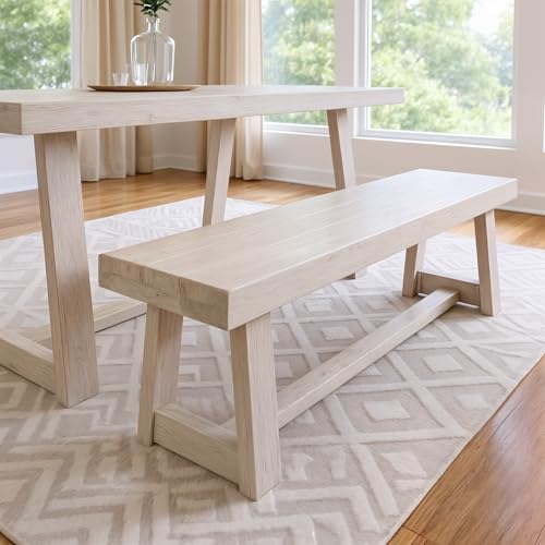 Plank+Beam Classic Dining Bench, 60 Inch by PlankBeam