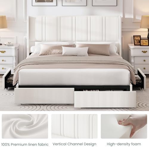 LARMACE King Size Bed Frame - Image 5