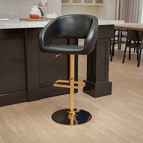 Flash Furniture Erik Contemporary Adjustable Height Barstool - Image 2