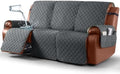 Ruaozz Waterproof Recliner Sofa Covers, 1-Piece Couch Covers by RuaozzFurnitureCovers