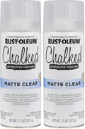 Rust-Oleum 302599 Chalked Ultra Spray Paint, 11 Ounce, Matte Clear by Rust-Oleum