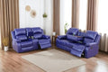 A Ainehome Living Room Furniture Set Leather Recliner Sofa Set Loveseat Chair by AAinehome
