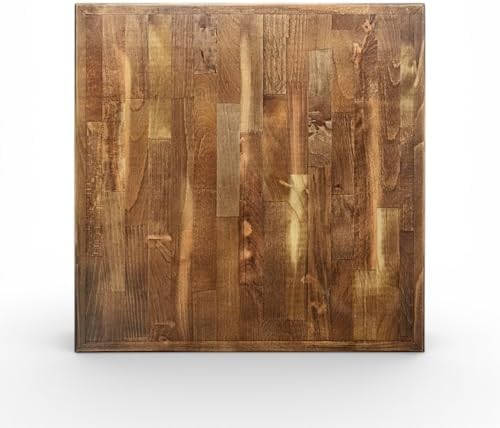 30" x 30" Square Wood Butcher Block Table Top by Mix.Home