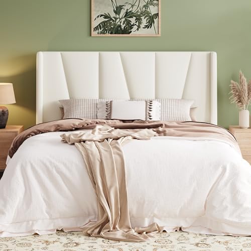 Allewie Queen Size Platform Velvet Bed Frame by Allewie