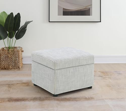 Coaster Winter Living Room Upholstered Storage Ottoman - Image 2