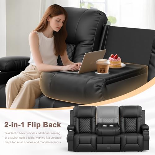 YONISEE 3 Seat Recliner Sofa - Image 3