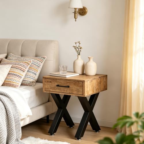 16 Inch Metal Table Legs Bench Legs Heavy Duty 2Pcs Black - Image 2