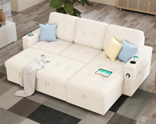 AMERLIFE 84 Inch Sofa Bed, Sleeper Sofa by AMERLIFE
