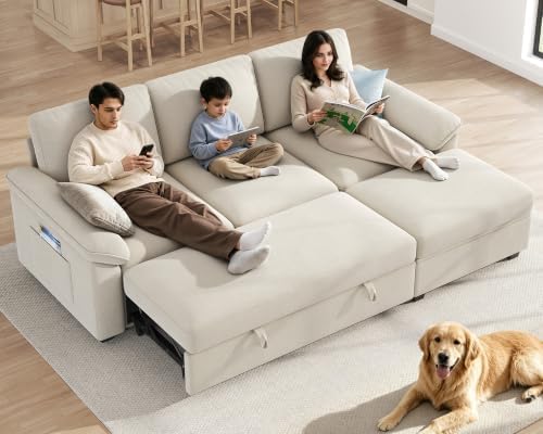 VanAcc 81" Sofa Bed, Sleeper Sofa - Image 2