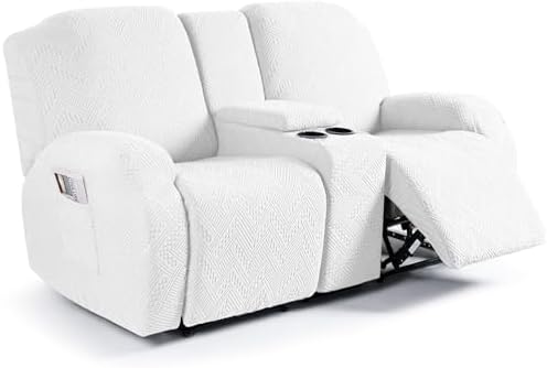 Ruaozz Stretch Loveseat Recliner Cover by RuaozzFurnitureCovers