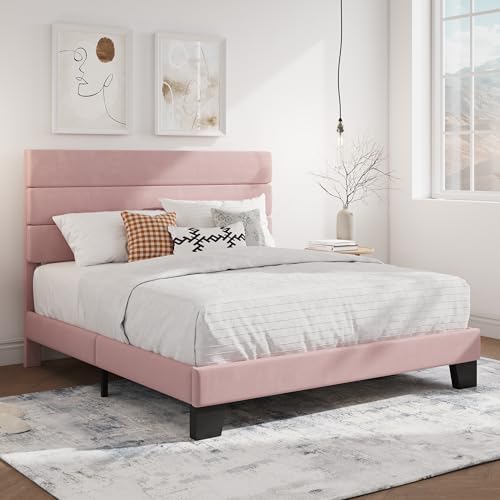 SHA CERLIN Full Platform Bed Frame - Image 3