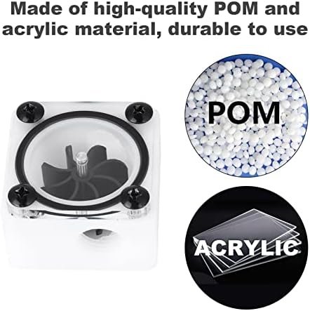 G1/4 Thread Revolving Speed Water Cooling POM Acrylic Material Impeller Water - Image 4
