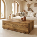 Modern Faux Marble Coffee Table by BAOPIN
