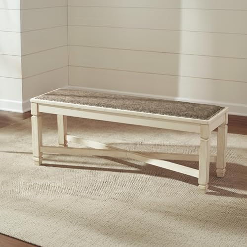 Signature Design by Ashley Bolanburg Upholstered Dining Bench - Image 2