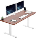 VIVO Dark Walnut 60 x 24 in Standing Desk, DESK-KIT-W06D by VIVO