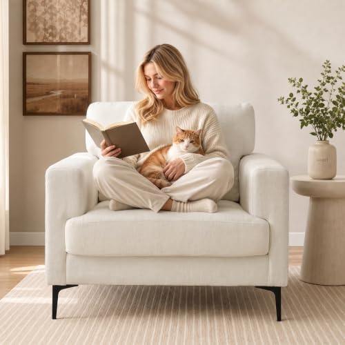 Oversized Accent Chair Armchair by IMMULIZEHOME