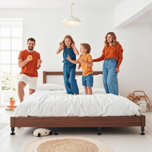 6 PCS Adjustable Height Bed Support Legs, 6.2-7.5 in Metal Bed Risers - Image 2