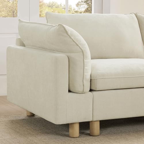 CHITA 118" Large Sectional Sofa, Modular Cloud Couch, 5 Seater - Image 5